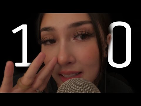ASMR ten types of mouth sounds (tube, tk, hand movements, echo etc.) 😵‍💫 @ray's asmr