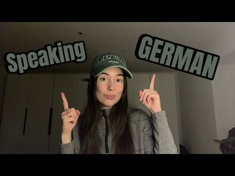 ASMR SPEAKING GERMAN 🇩🇪 (repeating words, rambles & more)