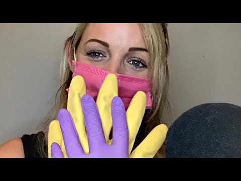 ASMR GLOVE switching | RUBBER GLOVES | LATEX XS | LATEX LARGE | ASMR whispering