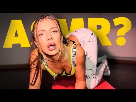 [4K USA ASMR] When Stretching Sounds Real 😮‍💨 Deep Breathing & Body Reaction | Full in Bio
