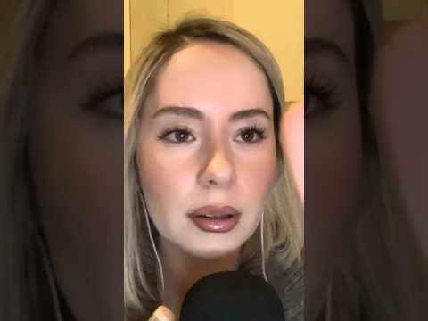 Doing your foundation 💄#personalattention  #asmr #asmrsounds #asmrtriggers #relaxing