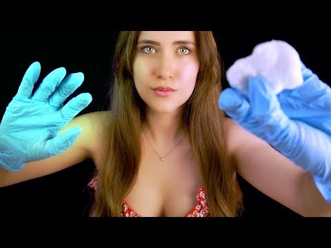 Limpieza y masaje de cara | ASMR Español | Asmr with Sasha