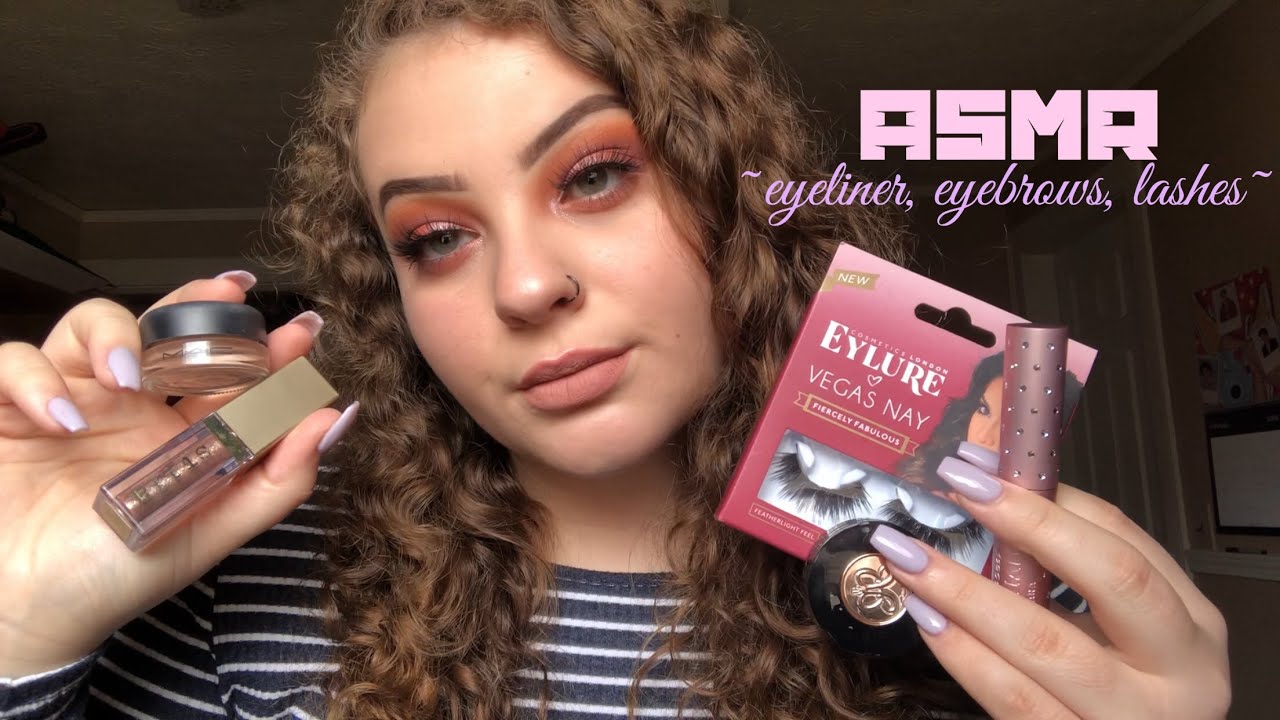 ASMR In-Depth Makeup Collection | Eyeliner, Eyebrows, Lashes 🌸