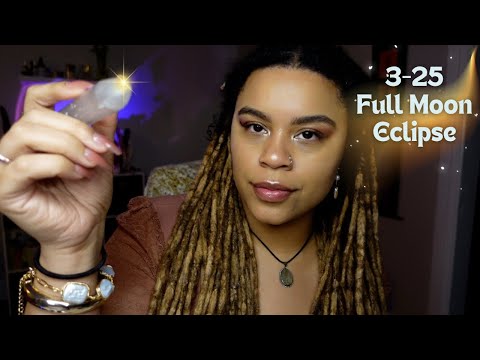 🌘Full Moon Eclipse🌘 ASMR Reiki: Deep Release & Spiritual Upgrade While You Sleep