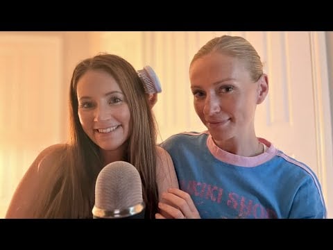 My Best Friend Tries ASMR for the First Time 💗 + Lots of Storytime!