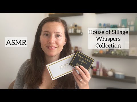 ASMR Perfume Review - House of Sillage Whispers Samples - Glass Tapping & Soft Spoken