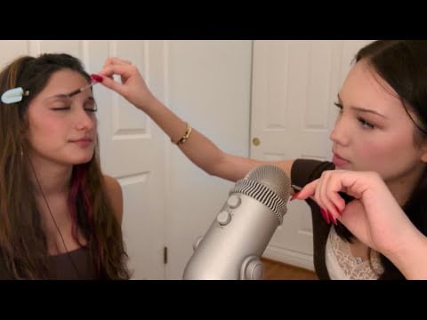 ASMR giving my friend tingles