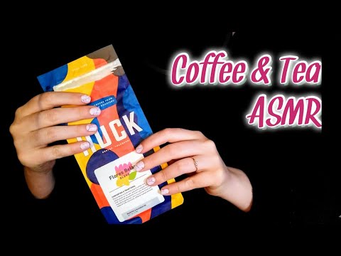 Crinkles & Cardboard ASMR ❤️ My Tea & Coffee Collection ☕🍵 Soft Spoken