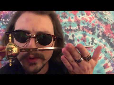 ASMR Chaotic Scissor Salesman Roleplay (4 minute version)
