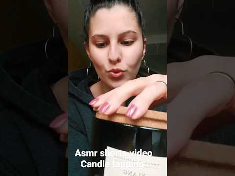 Asmr shorts : Fast Candle Tapping/ Тапинг върху свещ/ Асмр на Български ❤