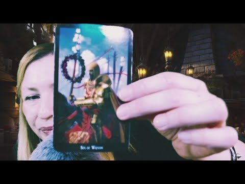 ASMR Tarot Reading & soft whisper for your sleeping