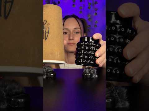 Тапаю стаканчики в которых микрофончики 😴 #asmr #асмр