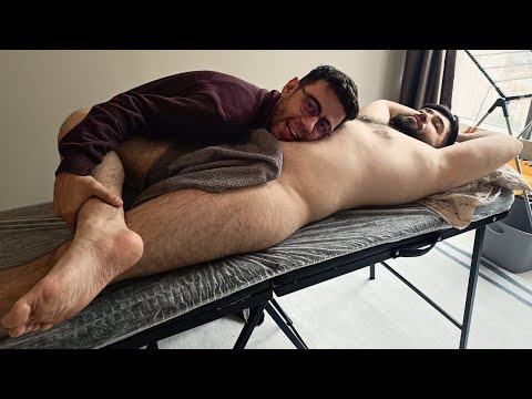 IF YOU ARE TIRED ALL DAY, RELAX WITH THIS MASSAGE - CHEST,LEG,BACK,ARM,FOOT,BELLY MASSAGE