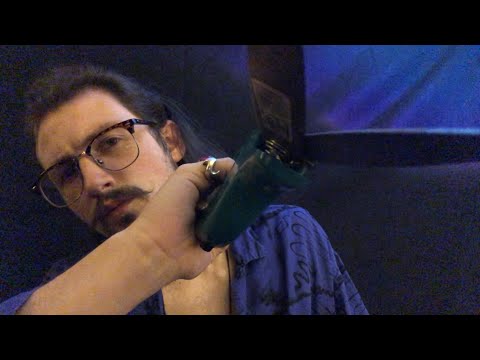 ASMR 45 Minute Chaotic Visit from Your Dream Barber {Progressively More Unpredictable}