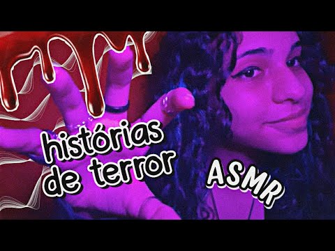 asmr | contando historias de terror (mas não dão medo, sério)