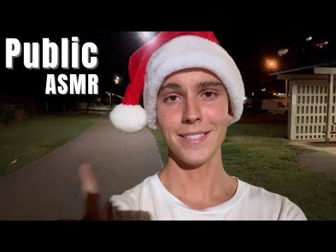 PUBLIC ASMR all alone at Midnight (Random Unpredictable Triggers)