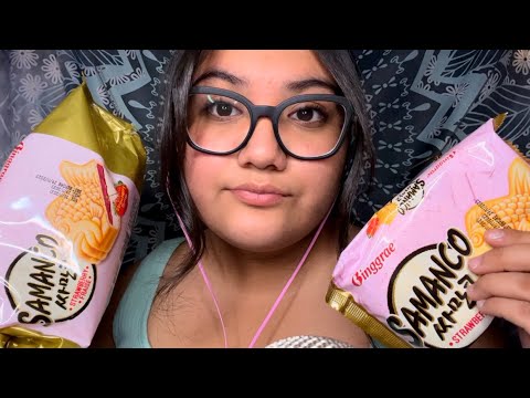 ASMR ~ EATING KOREAN FISH ICE CREAM *MOUTH & EATING SOUNDS 👄*