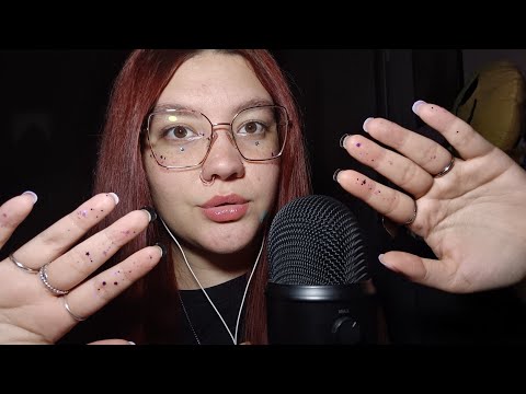 HAND MOVEMENTS + MOUTH SOUNDS PER FARTI RILASSARE 😴💜 | ASMR ITA