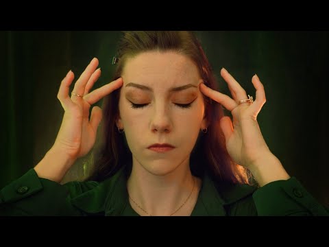 Headache & Migraine Relief ASMR 💚 Theta Binaural Waves