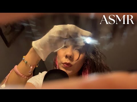 ASMR ☆ CURANDO TU OJITO 👁️💗 espuma y más✨