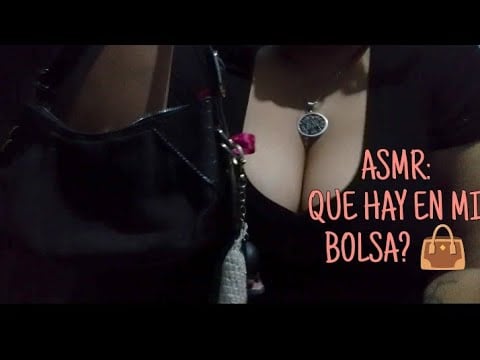 👜ASMR: QUE HAY EN MI BOLSA? 👜