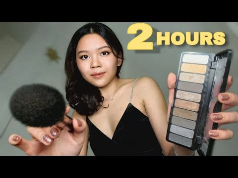 ASMR 2 HOURS The Best of Professional Makeup💄ช่างแต่งหน้าให้คุณเพลินๆ 2 ชั่วโมง