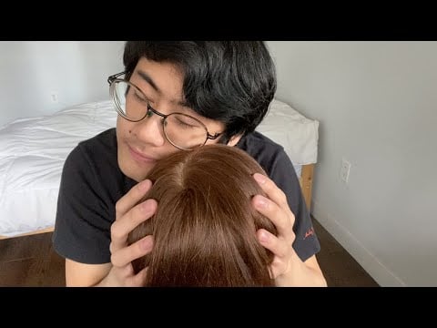 Soft-Spoken Aggressive & Rough Head Massage and Scratching! | YamASMR