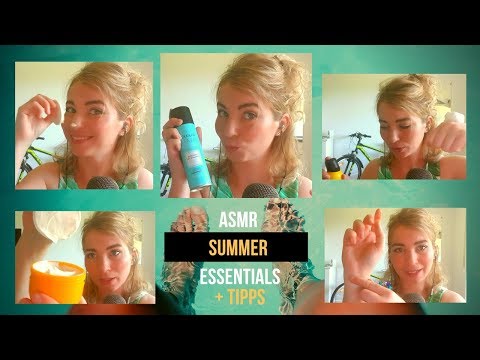 [ASMR] SUMMER Essentials 🔥 Sommer Hacks & Must Haves 2019 | Frauen + Männer (german/deutsch)