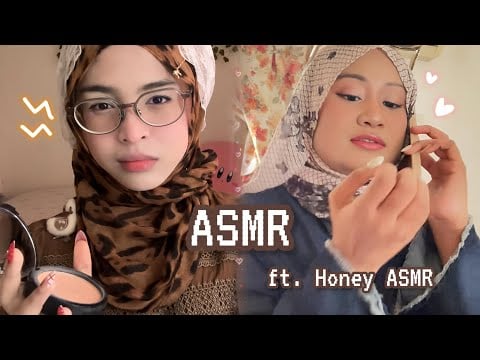 ASMR Malay ♡ Mean Girl & Pick Me Girl Does Your Makeup (ft. @honeyasmrlove ) 🎀🫧 