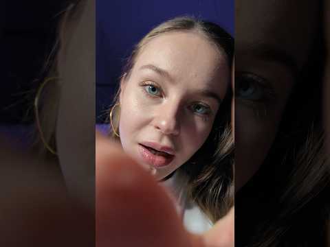 ASMR on your face to help you sleep💤 *the unhinged vibes are real*😳 #asmrfacetriggers#asmr#usasmr