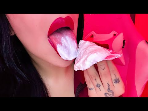 ASMR COMIENDO YOGURT👅🤍