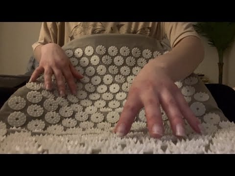 ASMR | Acupressure Mat Scratching | Fast Aggressive | Lofi | No talking | Camera tapping
