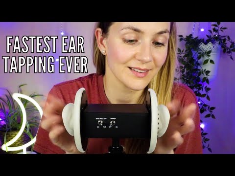 ASMR Aggressive Ear Tapping & Scratching | Fast Tingles
