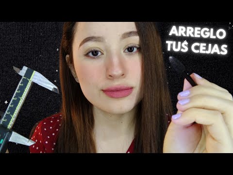 ASMR Español | DISEÑO TUS CEJAS | ROLEPLAY