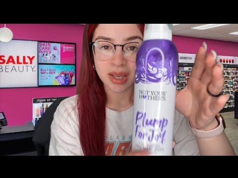 ASMR sallys beauty cashier rp