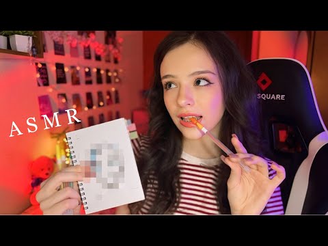 АСМР НАРИСУЮ ТЕБЯ ✍🏻🎨 / осторожно: слишком мурашечно ⚠️