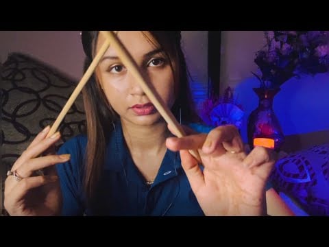Hindi ASMR | Wet Mouth Sounds And Negatively  Plucking for Stress Relief ❤️😴 