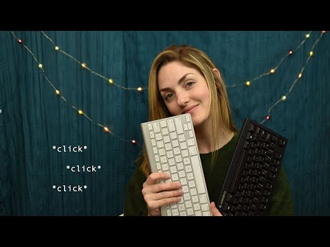 ASMR Keyboard Typing Sounds (no talking)