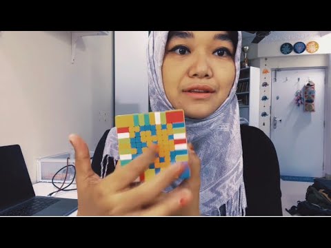 RP a friend showing you 10x10 Rubik’s Cube - ASMR soft spoken