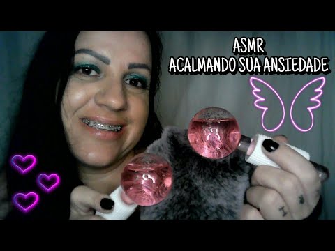 ASMR-ACALMANDO SUA ANSIEDADE #rumo2k #asmrportuguês #asmr