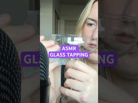 ASMR GLASS TAPPING FISHBOWL EFFECT #asmr #tapping