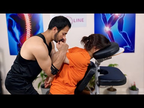 ASMR Massage Chair - Neck, Shoulder, Palm (By Yakup)