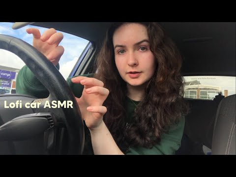 ASMR in my car ( Tapping, scratching, lofi)