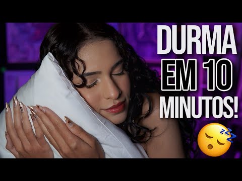 Durma em 10 Minutos 😴 ASMR com Sussurros Calmantes e Gatilhos Relaxantes 💤