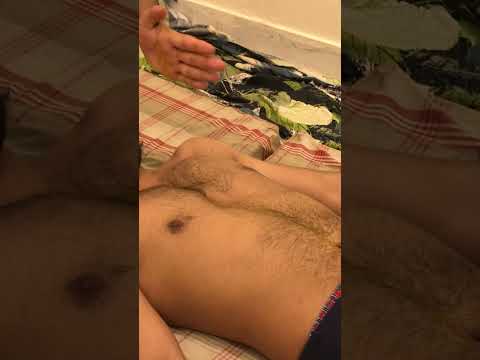 Chest Massage #asmr #asmrmassage #chestmassage #chesttrim #asmrnotalking #upperbodymassage #relax