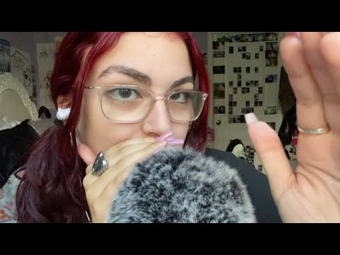 ASMR | the fishbowl effect (inaudible whispering)