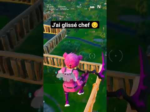 J'ai glissé chef... 😔 #fortnite
