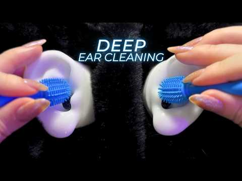 ASMR Ear Cleaning That Will Give You INTENSE Tingles✨ (No talking,No mouth sounds)