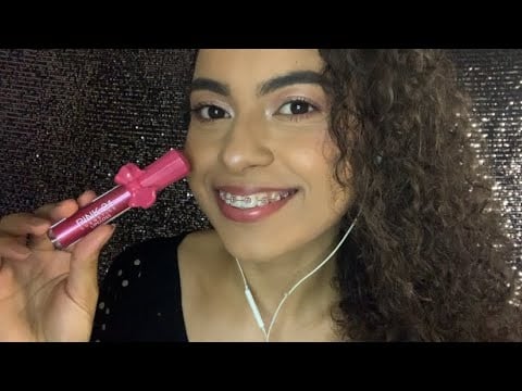 ASMR com glosses que eu NÃO gosto, e uns que gosto, mas estão velhinhos ou vencidos 🤣