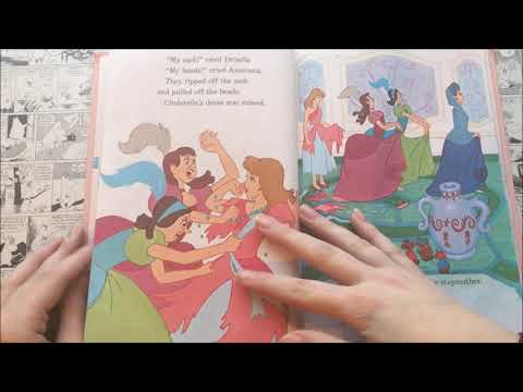 ASMR Cinderella whispered book reading